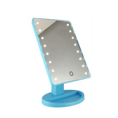 Antique Hollywood Touch Screen Make Up Mirror 20 LED Cosmetic Vanity Light with blue-tooth Speaker